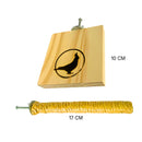 Poleiro Para Gaiola E Plataforma De Madeira Calopsitas Mansa