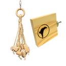 Kit Brinquedo Para Calopsita Bicar E Brincar E Plataforma