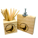 Brinquedo Para Calopsita Pega Palito E Plataforma