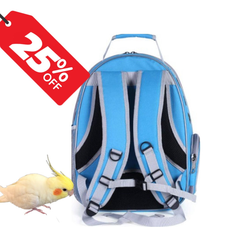 PROMOÇÃO MOCHILA PARA CALOPSITA