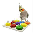 Brinquedo Interativo Educativo Para Papagaios, Calopsitas