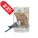 Comedouro automatico de Sementes em  para Periquito Australiano Praticidade, Higiene e Conforto para seu Periquito