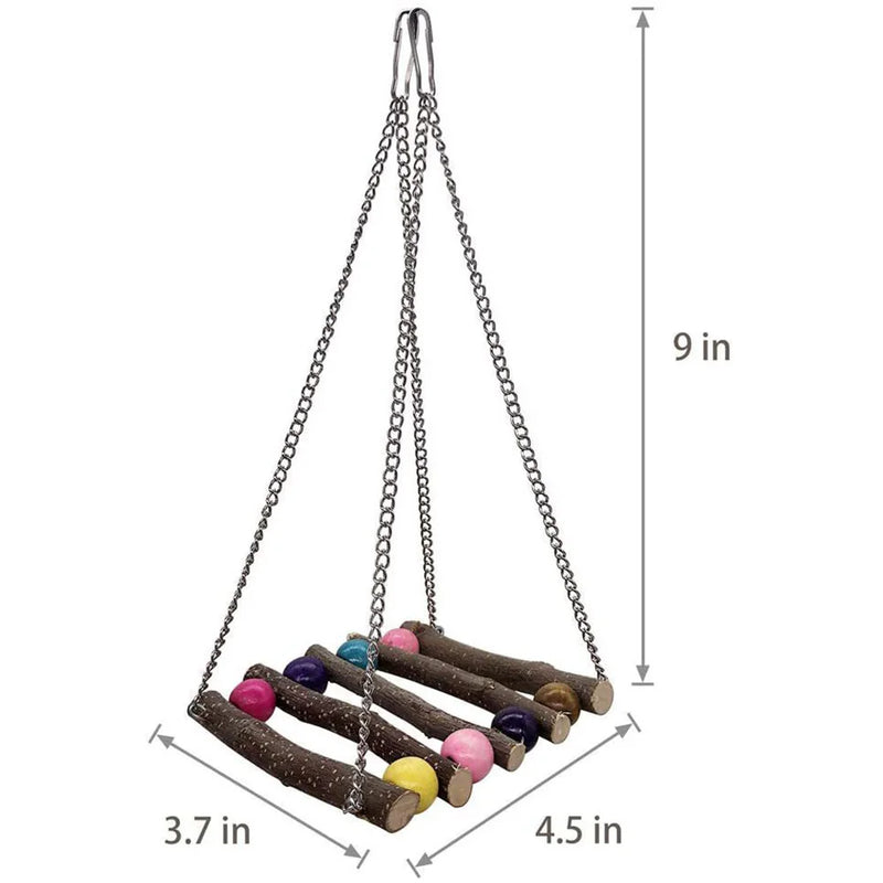 6 BRINQUEDOS PARA CALOPSITAS -  kIT PARA CALOPSITA FAZER  A FESTA BRINCANDO