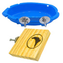 Banheira Com Plataforma Para Calopsitas Mansa