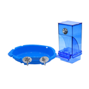 Comedouro E Banheira Automático Para Aves Calopsita