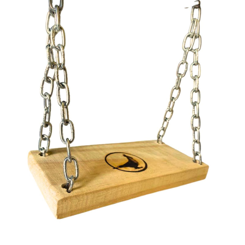 Balanço E Plataforma Para Calopsita Brinquedo Para Ave