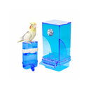 Comedouro de sementes + Bebedouro em Acrílico -Higiene e segurança  para suas calopsitas Aves