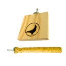 Poleiro Para Gaiola E Plataforma De Madeira Calopsitas Mansa